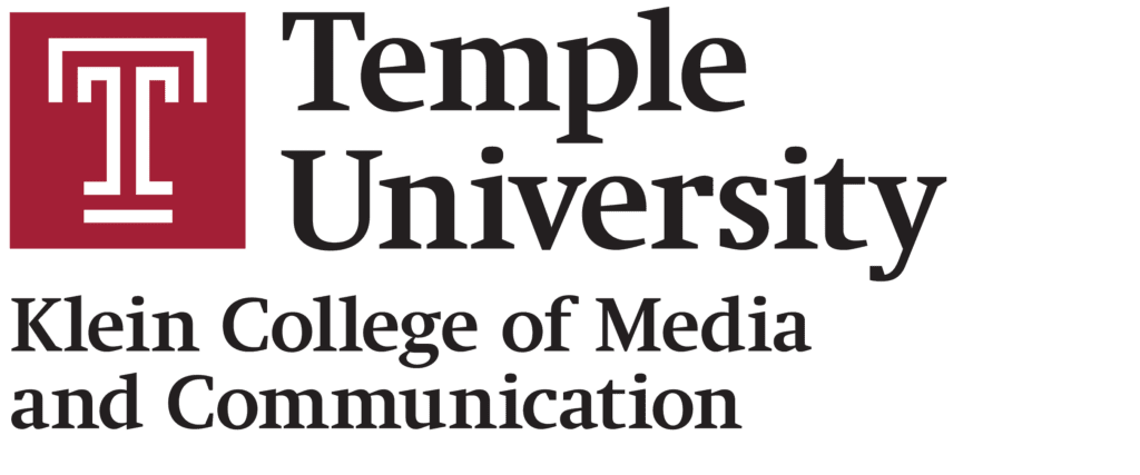 Temple University Klein College of Media and Communication logo